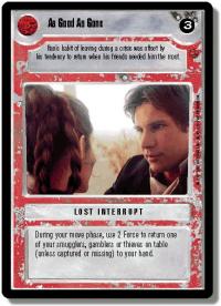 star wars ccg cloud city as good as gone
