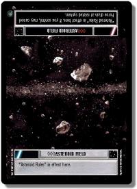 star wars ccg dagobah revised asteriod field dark wb