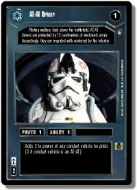 star wars ccg hoth limited at at driver