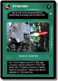 star wars ccg endor at st dual cannon