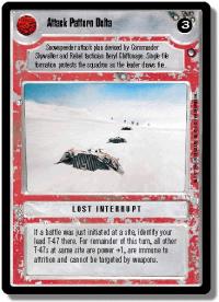 star wars ccg hoth limited attack pattern delta