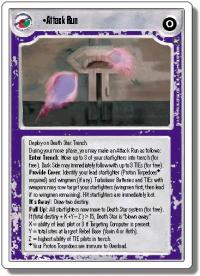 star wars ccg a new hope revised attack run wb