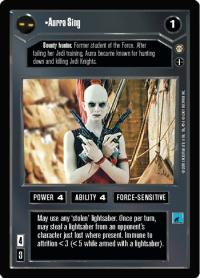 star wars ccg tatooine aurra sing