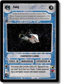 star wars ccg death star ii a wing