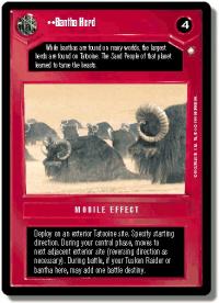 star wars ccg special edition bantha herd