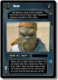 star wars ccg jabbas palace barada