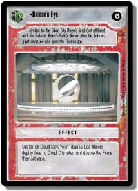 star wars ccg cloud city beldon s eye