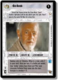 star wars ccg special edition ben kenobi