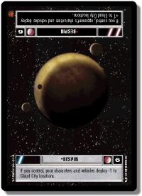 star wars ccg cloud city bespin dark