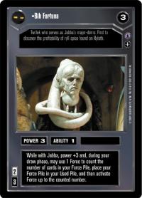 star wars ccg reflections iii premium bib fortuna ref 3