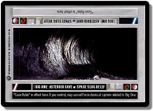 Big One: Asteriod Cave Slug Belly (Dark)  (WB)