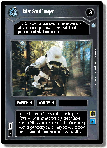 Biker Scout Trooper (FOIL)