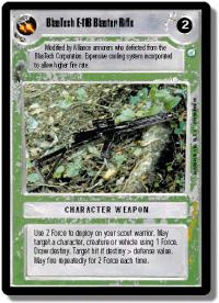 star wars ccg endor blastech e 11b blaster rifle