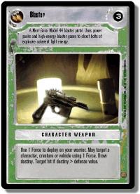 star wars ccg premiere limited blaster