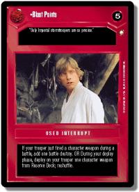 star wars ccg special edition blast points