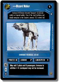 star wars ccg hoth limited blizzard walker