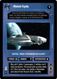 star wars ccg theed palace blockade flagship