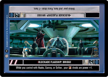 Blockage Flagship: Bridge