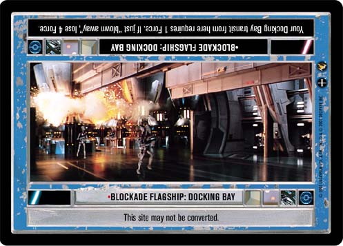 Blockade Flagship: Docking Bay (L)