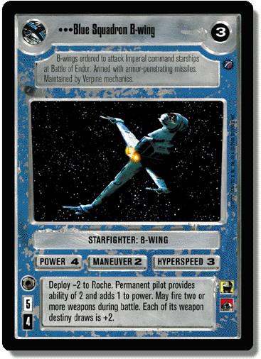 Blue Squadron B-wing (FOIL)