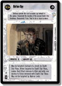 star wars ccg special edition bothan spy