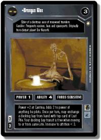 star wars ccg reflections iii foil brangus glee foil