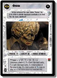 star wars ccg a new hope limited brainiac