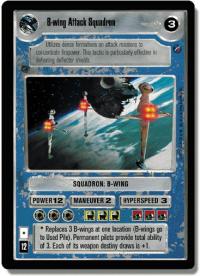 star wars ccg reflections ii foil b wing attack squadron foil