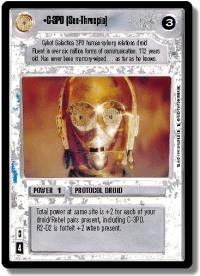 star wars ccg premiere unlimited c 3po wb