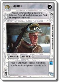 star wars ccg hoth revised cal alder wb