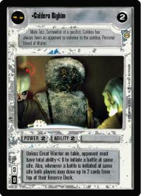 star wars ccg tatooine caldera righim