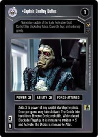 star wars ccg theed palace captain daultay dofine