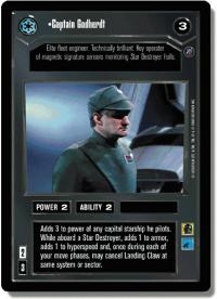 star wars ccg death star ii captain godherdt