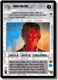 star wars ccg cloud city captain han solo