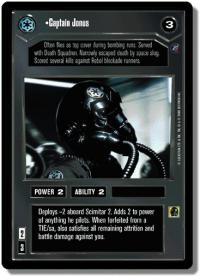 star wars ccg death star ii captain jonus