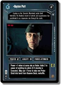 star wars ccg hoth limited captain piett