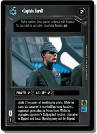 star wars ccg death star ii captain sarkli