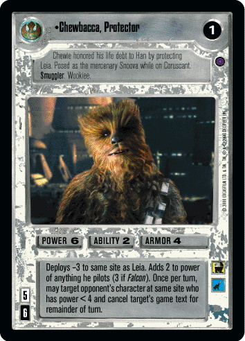 Chewbacca, Protector (FOIL)