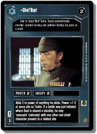 star wars ccg premiere limited chief bast