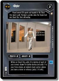 star wars ccg special edition chyler