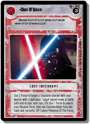 Clash of Sabers (FOIL)