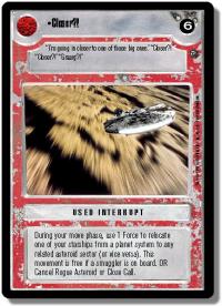 star wars ccg dagobah limited closer