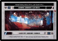 star wars ccg cloud city cloud city carbonite chamber light