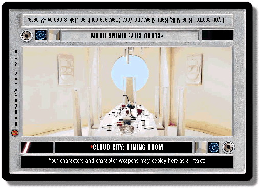 Cloud City: Dining Room