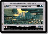 star wars ccg special edition cloud city downtown plaza dark