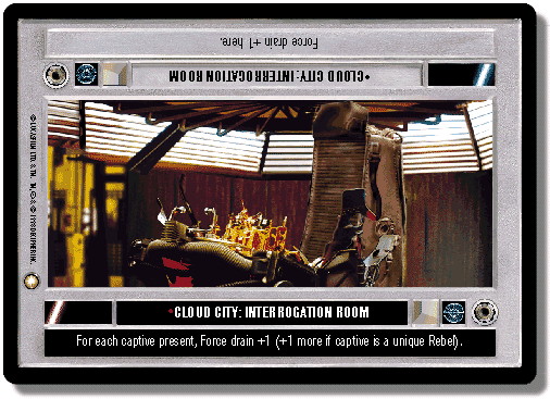 Cloud City : Interrogation Room