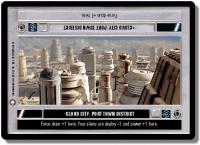 star wars ccg special edition cloud city port town district