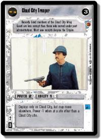 star wars ccg cloud city cloud city trooper light