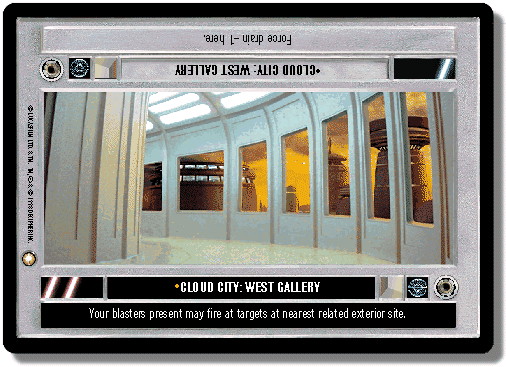 Cloud City : West Gallery (Dark)