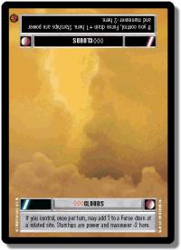 star wars ccg cloud city clouds light